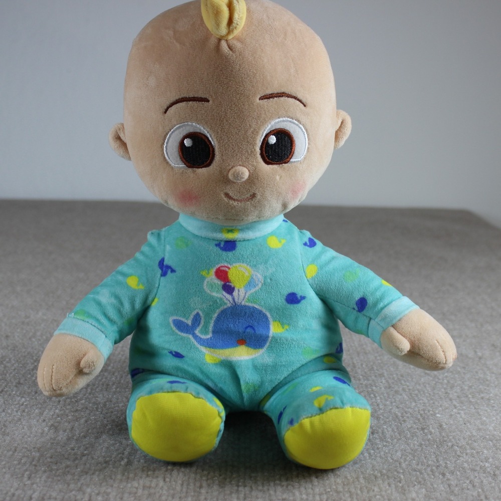 Cocomelon Musical Glow JJ Plush Toy Talking‎ Singing Bedtime Doll Stuff Light Up